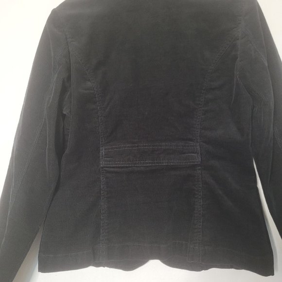 Reitman's Black Corduroy Blazer Jacket Size 7 - Picture 5 of 8